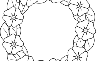 Poppy coloring pages