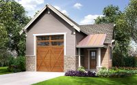 House with rv garage design