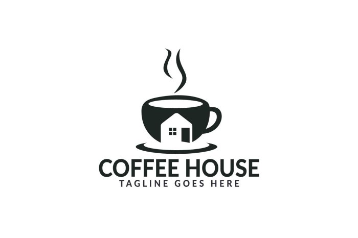 Coffee house logo design