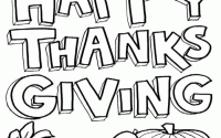 Kids thanksgiving coloring sheets