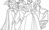 Free princess coloring pages for kids pdf