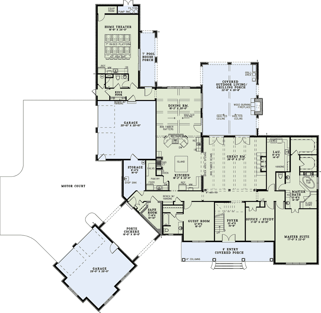 6 bedroom house design