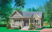 1 storey 2 bedroom house design