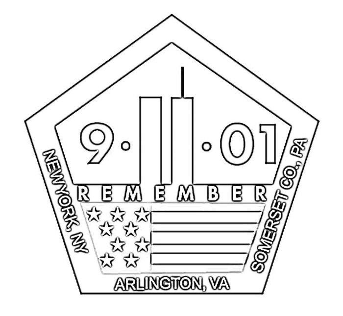 9/11 kids coloring sheet