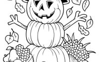 Fall coloring sheets printable for kids