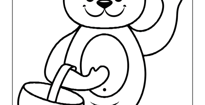 Coloring sheet for kids pdf