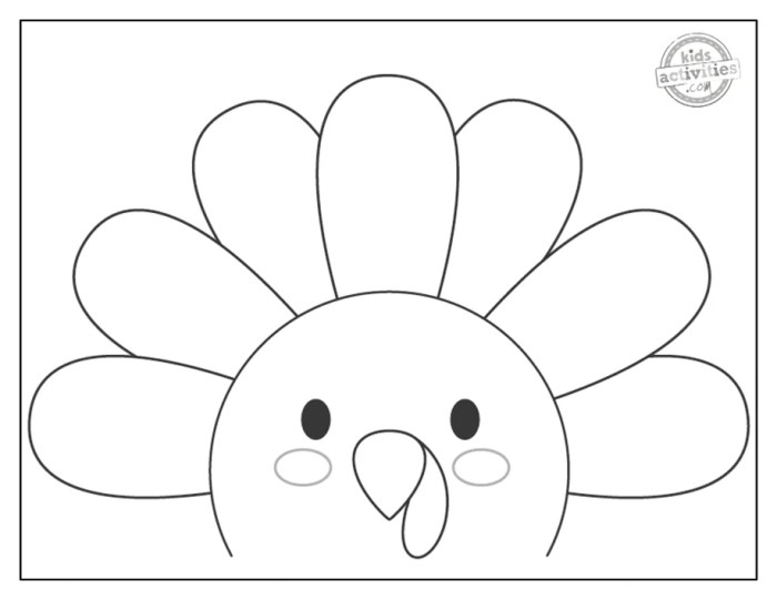 Kids thanksgiving coloring sheets