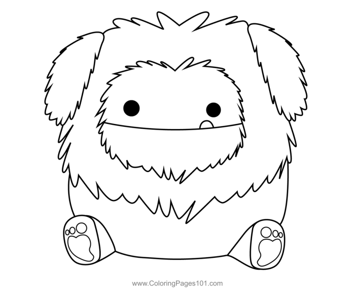 Squishmallows coloring pages printable