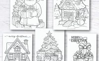 Christmas coloring for kids