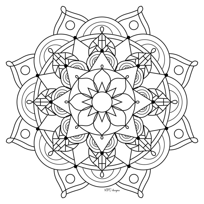 Coloring mandalas for kids