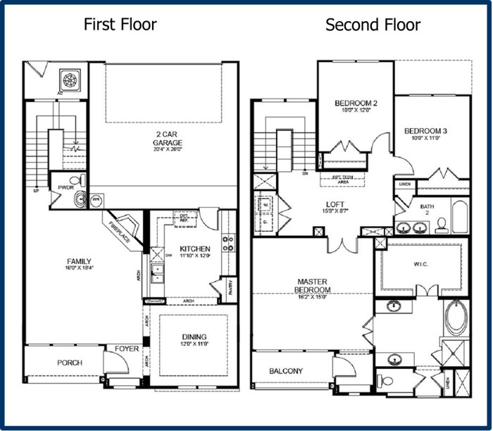 Simple two story house design