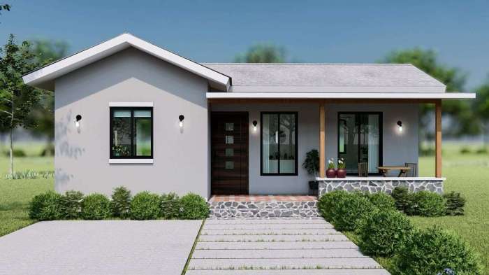 Exterior house design for small house