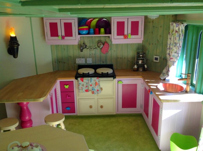 Interior design play house in side