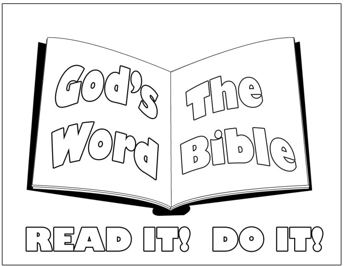 Coloring pages for kids bible