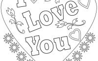 Coloring pages love