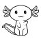 Cute Axolotl Coloring Pages A Creative Guide