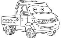 Coloring pages for kids cars