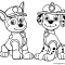 Marshall Paw Patrol Color Page A Creative Guide