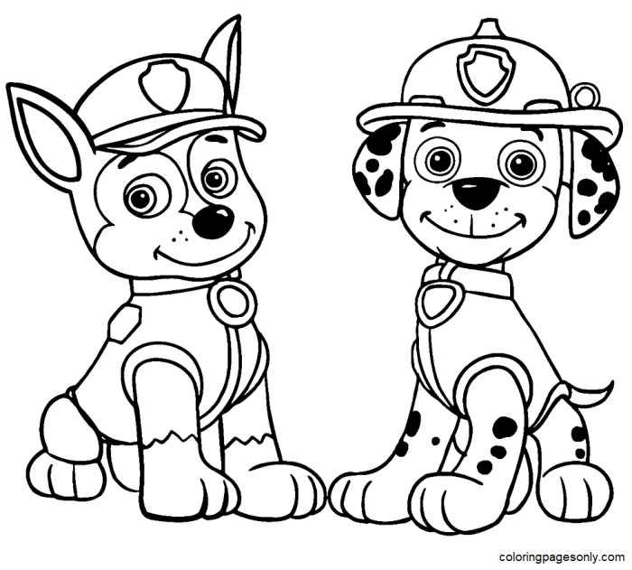 Paw patrol pups activities nickelodeonparents birijus crayons