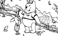 Kids coloring pages fall