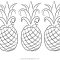 Coloring Pages of Pineapples Fun for All Ages