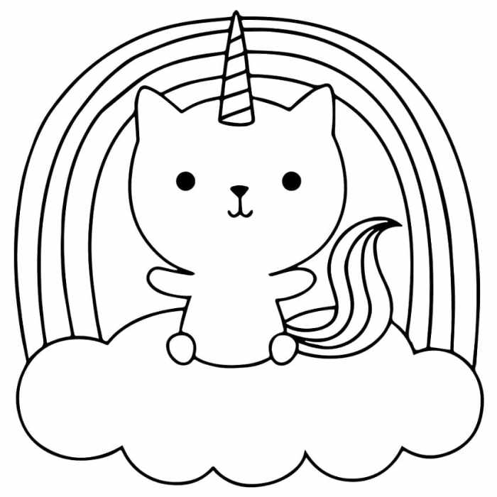 Kitty coloring pages printable