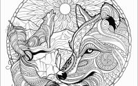 Coloring pages wolves