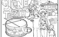 Juneteenth 2024 coloring pages