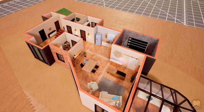 Architect life: a house design simulator