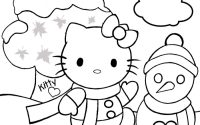 Free christmas coloring pages to print