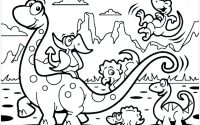 Dinosaur coloring pictures for kids