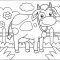 Cow Coloring Pages for Kids Fun & Educational