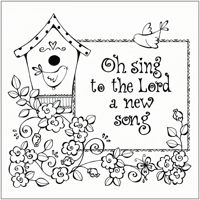 Coloring christian pages printable kids