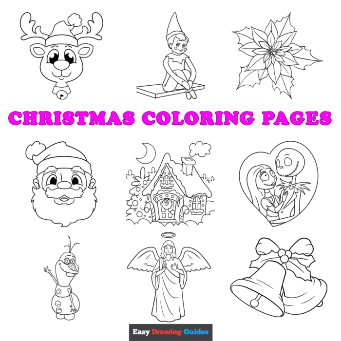 Free printable christmas coloring page