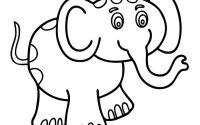 Easy coloring pages for kids