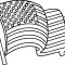 Flag of the United States Coloring Page