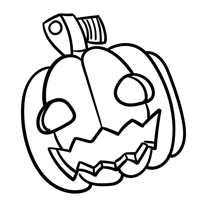 Free pumpkin printable coloring pages