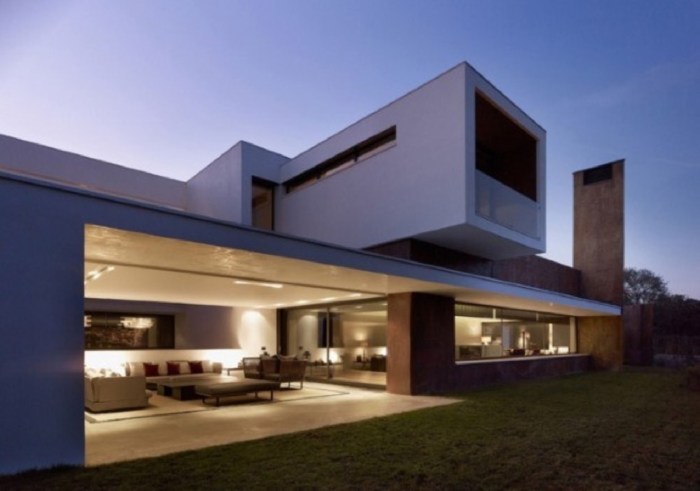 Modern minimalist house design