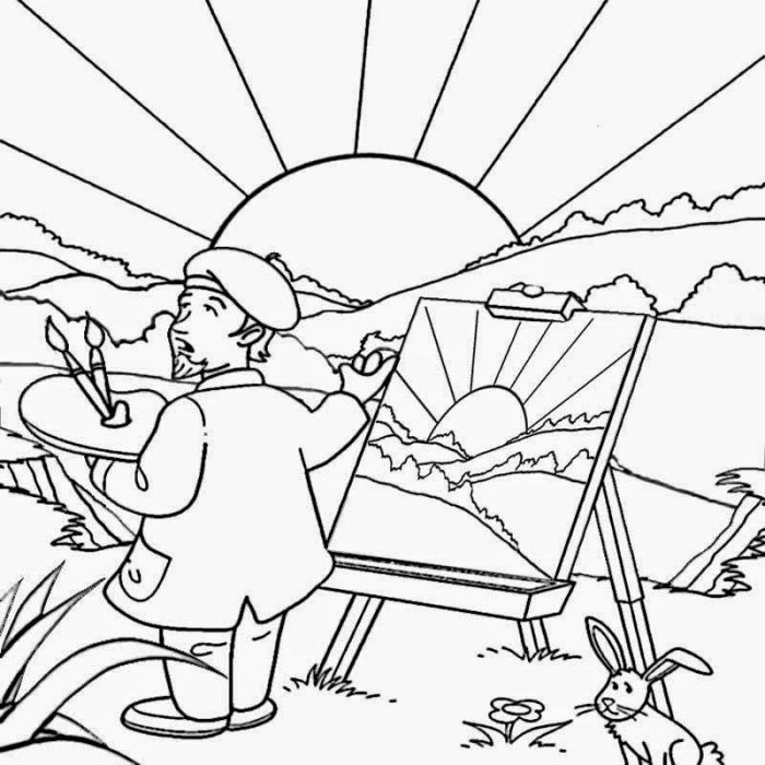 Fun coloring pages for kids