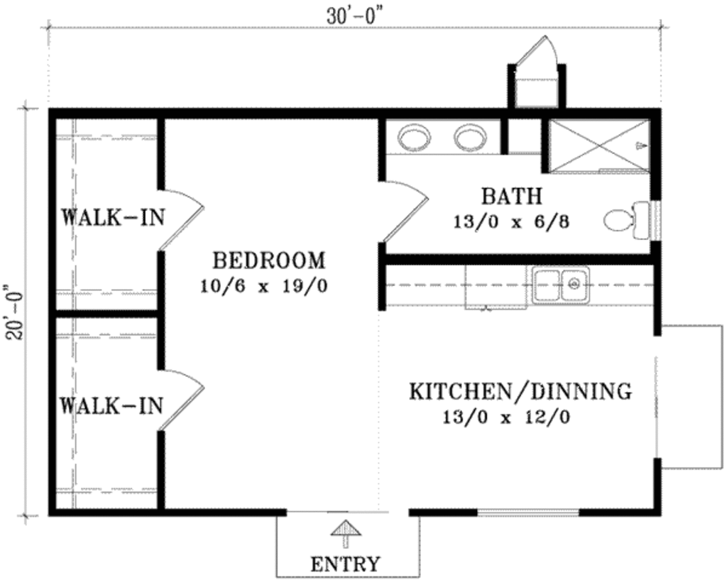 600 sq feet house design