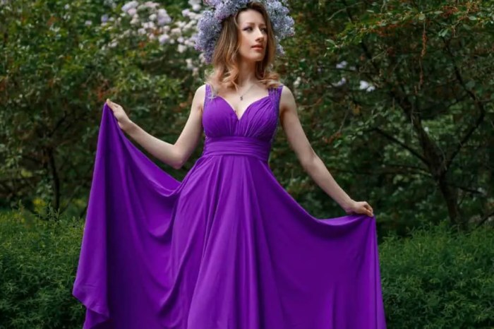 Plus size lavender dress for wedding