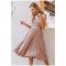 Pleated Dresses for Wedding Guest