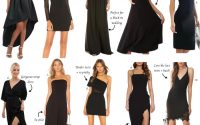 Plus black dress for wedding