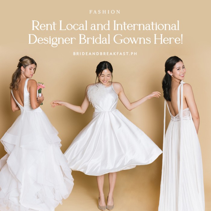 Rent wedding dresses online