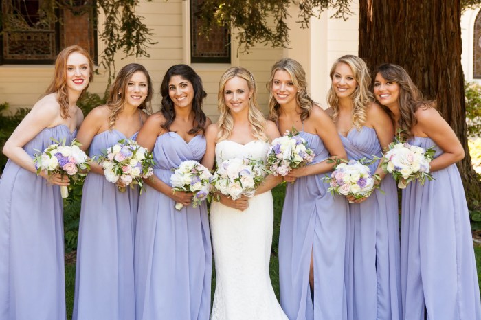 Periwinkle dresses for weddings