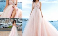 Pink beach wedding guest dresses