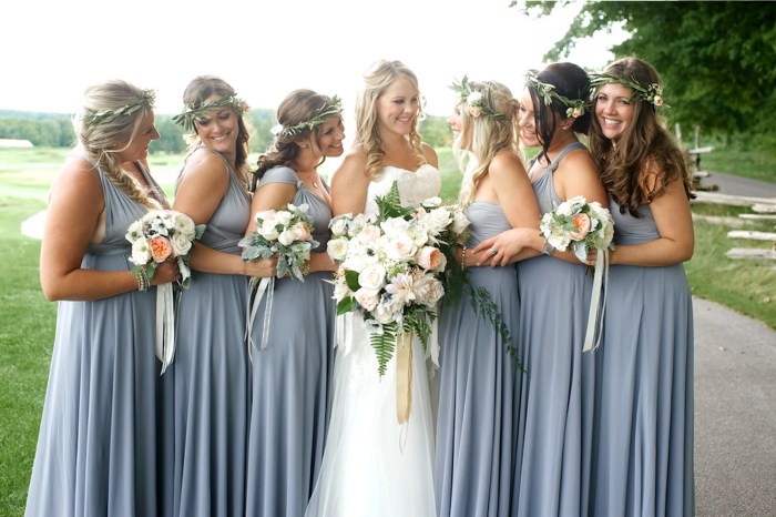 Periwinkle dresses for weddings