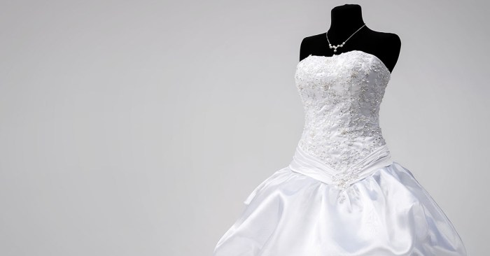 Storing a wedding dress